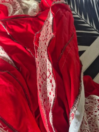 Vestido de Sevillana Artesanal