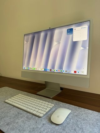 Apple iMac M4 250GB 16GB RAM Plata