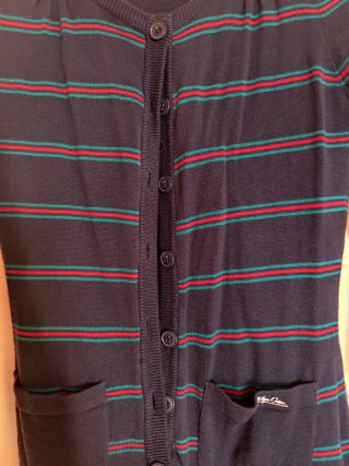 Jersey/Chaqueta a rayas para mujer