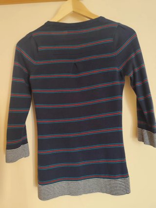 Jersey/Chaqueta a rayas para mujer