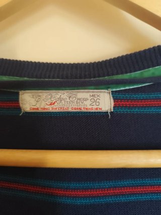 Jersey/Chaqueta a rayas para mujer