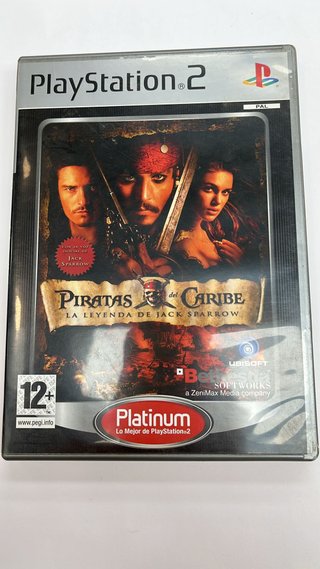 Videojuego PS2 Piratas del caribe la leyenda de jack sparrow