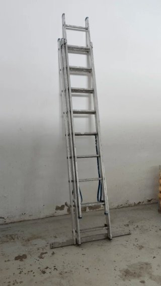 Escalera aluminio 3 tramos