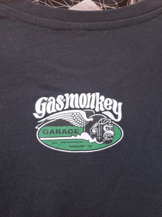 Camiseta Gas Monkey Garage Negra