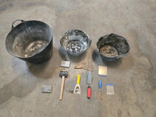 Lote Herramientas Albañilería y Pintura