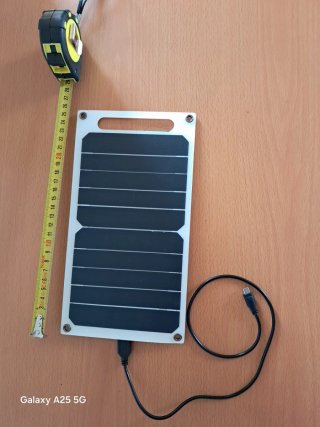 Mini Placa Solar Carga USB