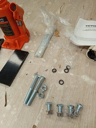 Prensa hidráulica VEVOR para taller, 6 t