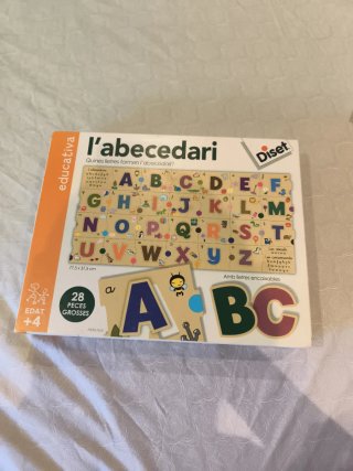 Juego Educativo L'Abecedari Diset