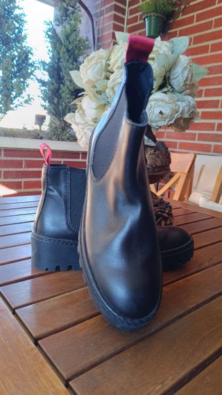 Botines de piel Bimba y Lola