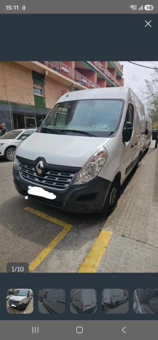 Renault Master Furgón Blanco