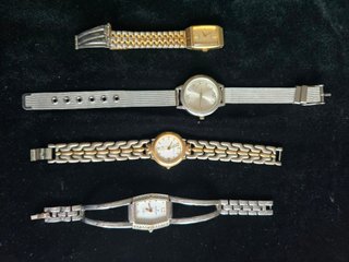 Lote 4 Relojes Pulsera Mujer (Nowley y otros)
