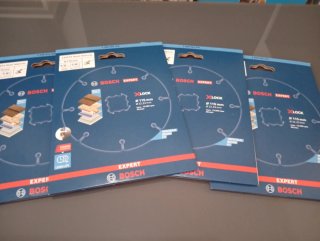 4 Discos Bosch EXPERT Multi Material
