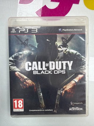 Videojuego PS3 ps3 call duty black ops
