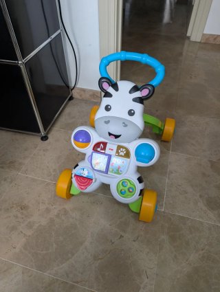 Andador para bebé cebra Fisher-Price