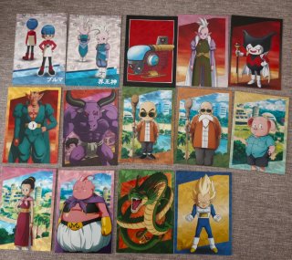 14 Cartas Cristal Dragon Ball Daima