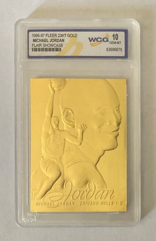 Michael Jordan 1996-97 23kt Gold
