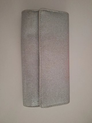 Bolso de fiesta plateado