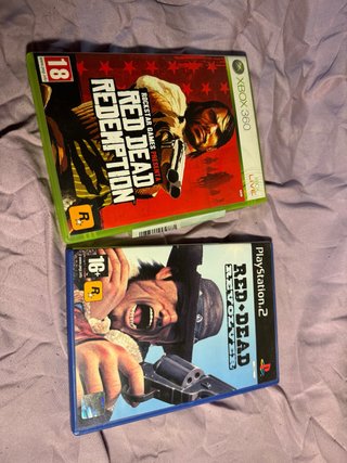 Red Dead Redemption (Xbox 360) e Revolver (PS2)