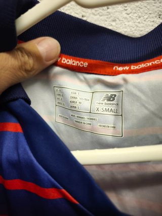 Camiseta Fútbol Chile New Balance