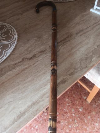 Bastón de Madera Tallado