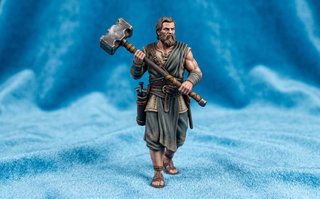 San José. Miniatura para navidad dnd rpg rol d&d