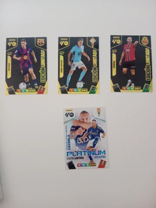 Cromos Edición Limitada Fútbol Panini