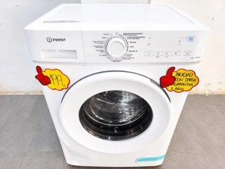 LAVADORA INDESIT 8 KILOS 1400 RPM NUEVA DE TARA