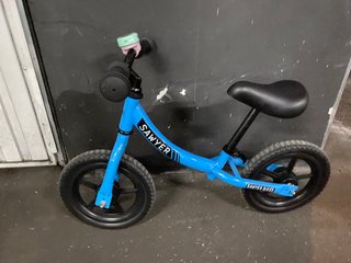 Bicicleta sin pedales Sawyer Bikes azul