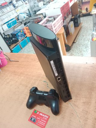 CONSOLA SONY PS3 S SLIM 500GB CON MANDO E CABLI