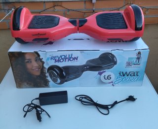 Patinete Eléctrico IwatBoard i6 Rojo