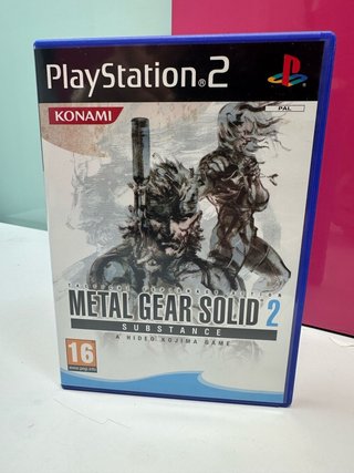 Videojuego PS2 Metal gear solid 2 Substance