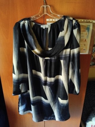 Blusa Zendra Talla 48 Estampada