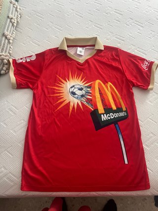 Camiseta España mundial Retro McDonald’s unisex