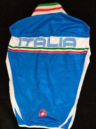 Maglia Ciclismo Italia Autografata V. NIBALI