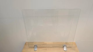 Mampara separación mesa