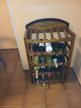 Portabottiglie in legno per vino