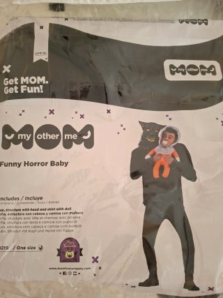 Disfraz Bebé Horror Lobo Mom