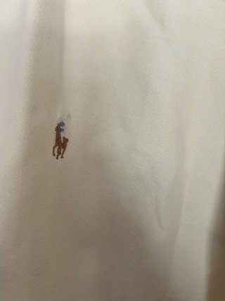 Camisa Polo Ralph Lauren Amarilla Talla 42