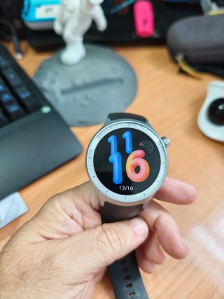 Smartwatch Motorola Negro/Plateado