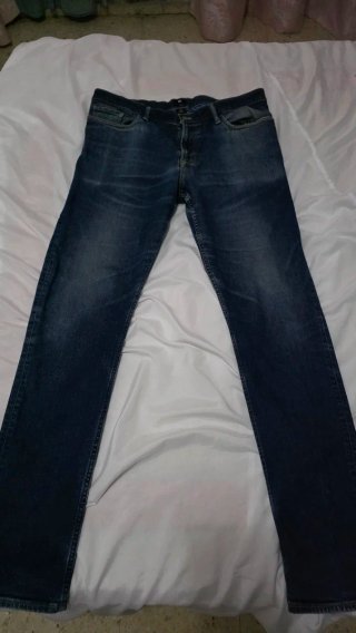Pantalón DC Shoes Slim Fit Azul Talla XL