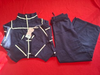 Conjunto Azul de Punto Talla M/L