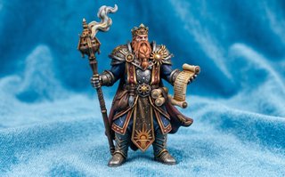 Rey Gaspar. Miniatura para navidad rol d&d rpg