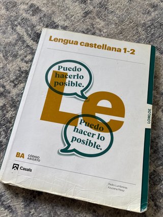Lengua Castellana 1-2, BA, Código abierto