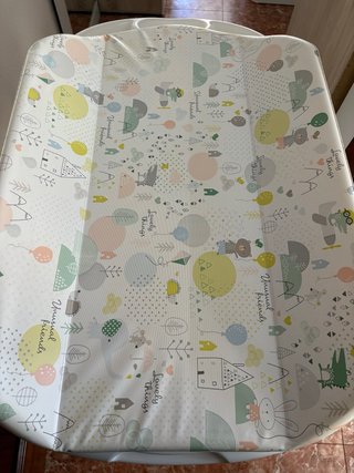 Bañera cambiador portátil infantil