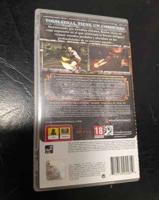 God of War Ghost of Sparta Essentials PSP PAL ESP