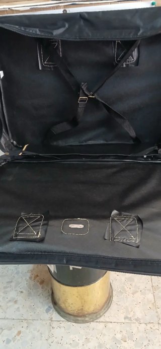 Cartera Porta Documentos Negra 55x38 cm