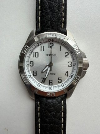 Reloj Festina Hombre Negro/Plateado