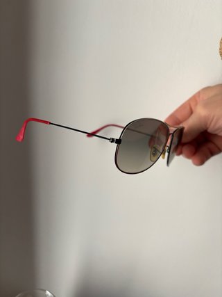 Gafas de sol Ray-Ban Aviator Rojas y blancas