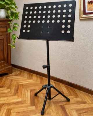 Atril de Orquesta Metálico Regulable