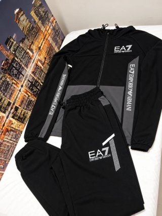 Conjunto Chándal EA7 Emporio Armani Negro/Gris